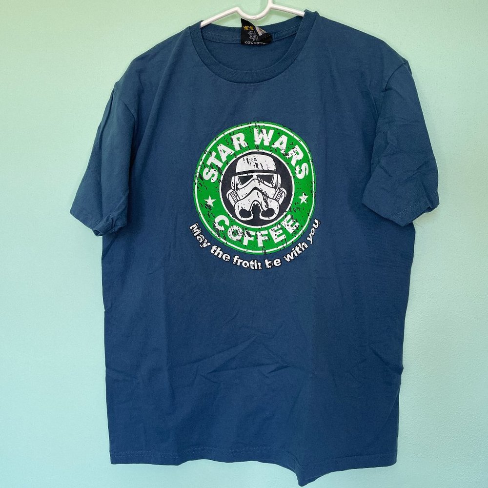 Star Wars Coffee Graphic Tee, Size XL
